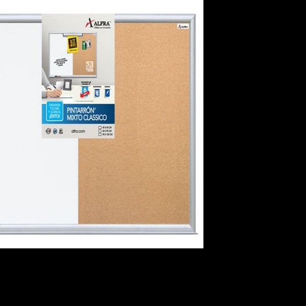 PINTARRON MIX. BCO.Y CORCHO ALFRA WHITE STAR 90X120 4843 PZA